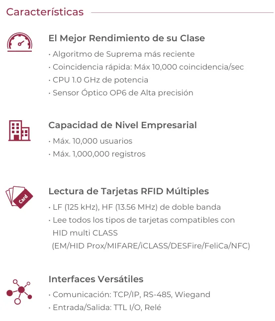 Suprema Bioentry P2